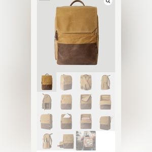 Minimalist Backpack in Joshua Tree from Atlas Supply Co.